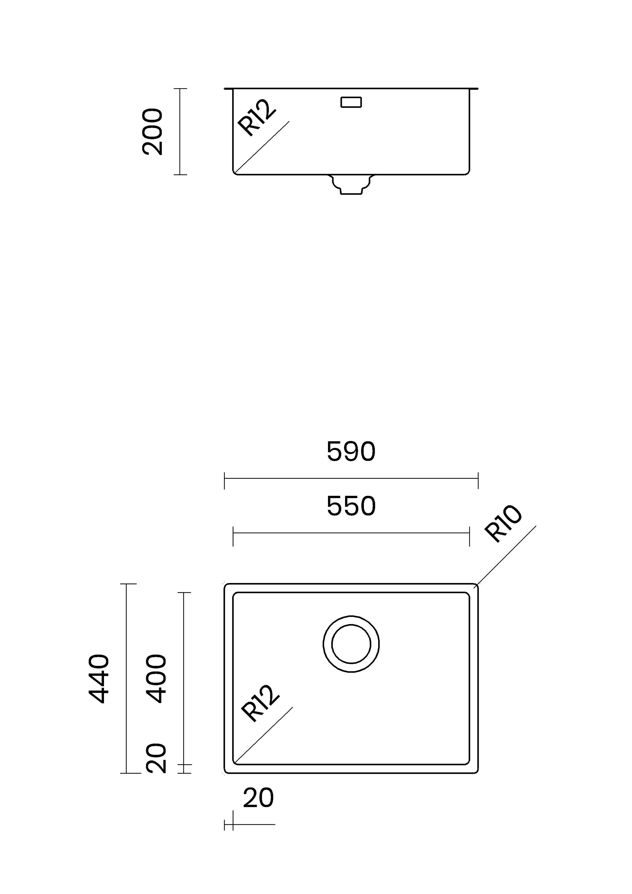 Раковина из нержавеющей стали TASCA Pura ARCH-00058990 - Вид №8