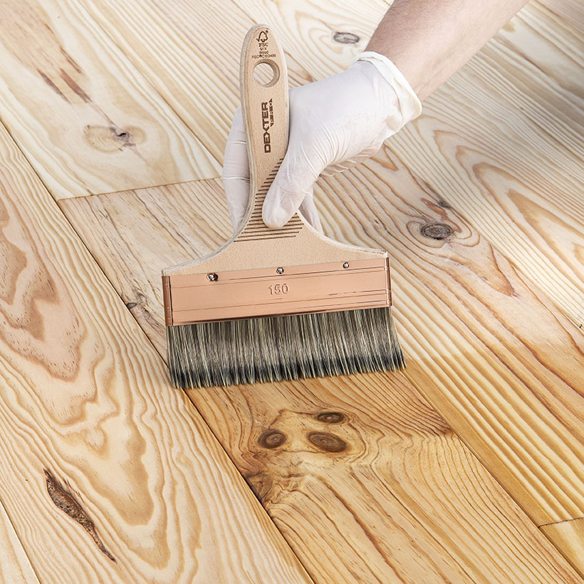 Кисть Dexter PRO 150 мм для профессионального нанесения лаков и масел 82798211 STLM-0036035 - Вид №2