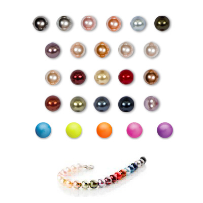 131 10 011 Бусина Чехия под жемчуг 10 мм PRECIOSA 