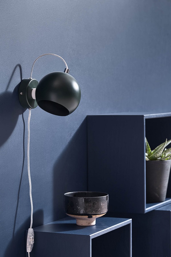 Лампа настенная Ball, бронзовая, глянцевое покрытие Frandsen 475021001 - Вид №3