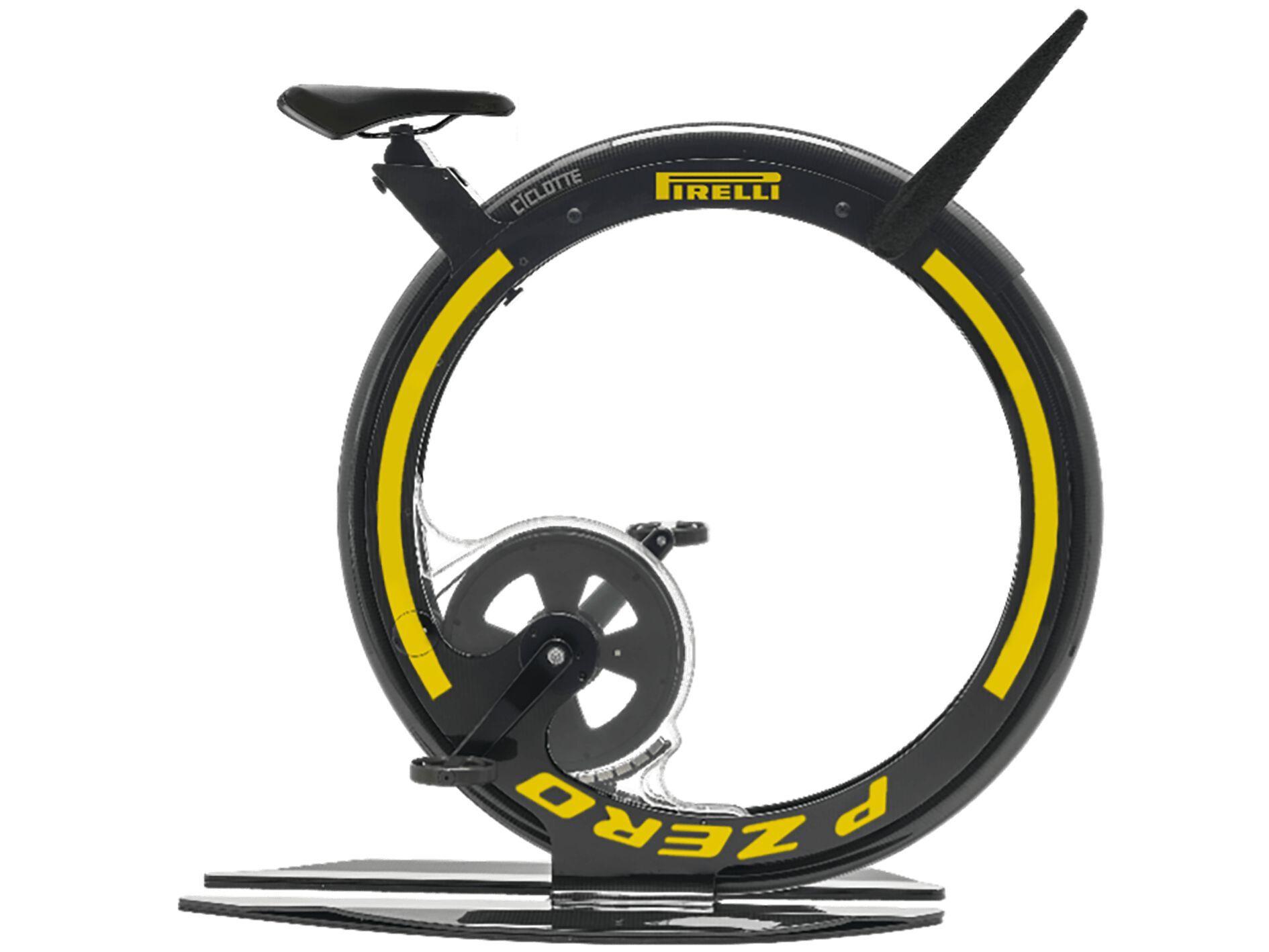 Велотренажер из стали и углеродного волокна Ciclotte CICLOTTE PIRELLI ARCH-00016993 - Вид №1