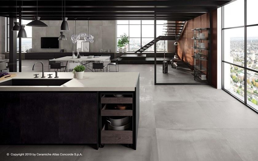 Atlas Concorde Белая плитка для стен с эффектом металла Blaze sun-id-1480586 - Вид №87