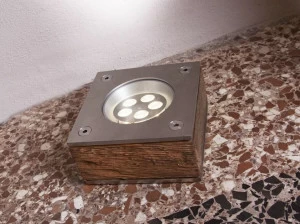 Brillamenti Напольная лестница из нержавеющей стали и дерева Peugeot Pe.nn.000.ota.fi