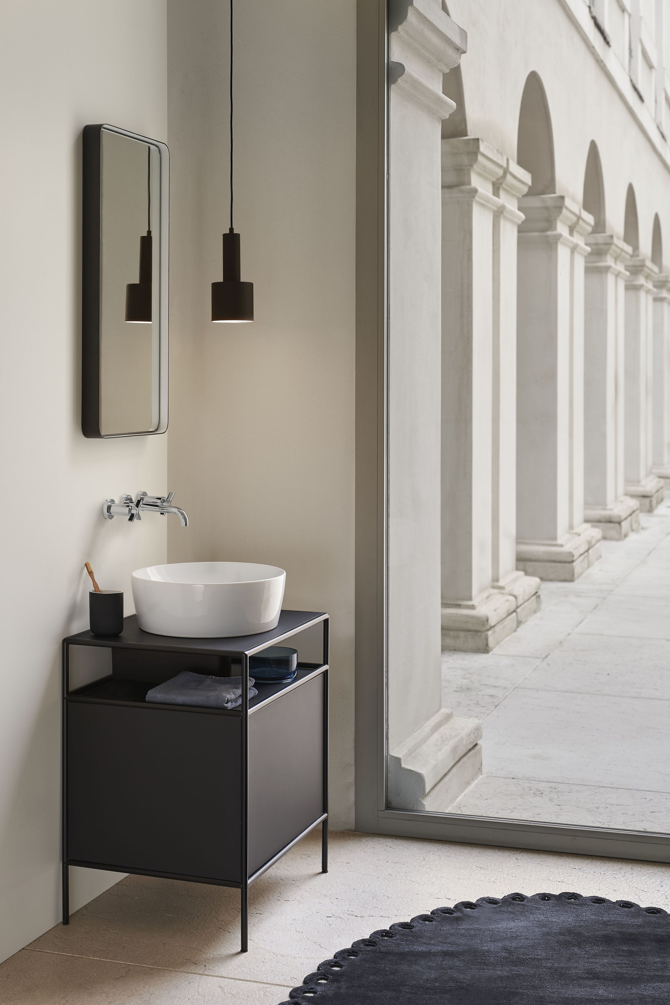 Умывальник с одной круглой столешницей GSI ceramica Nubes ARCH-00024745 - Вид №2