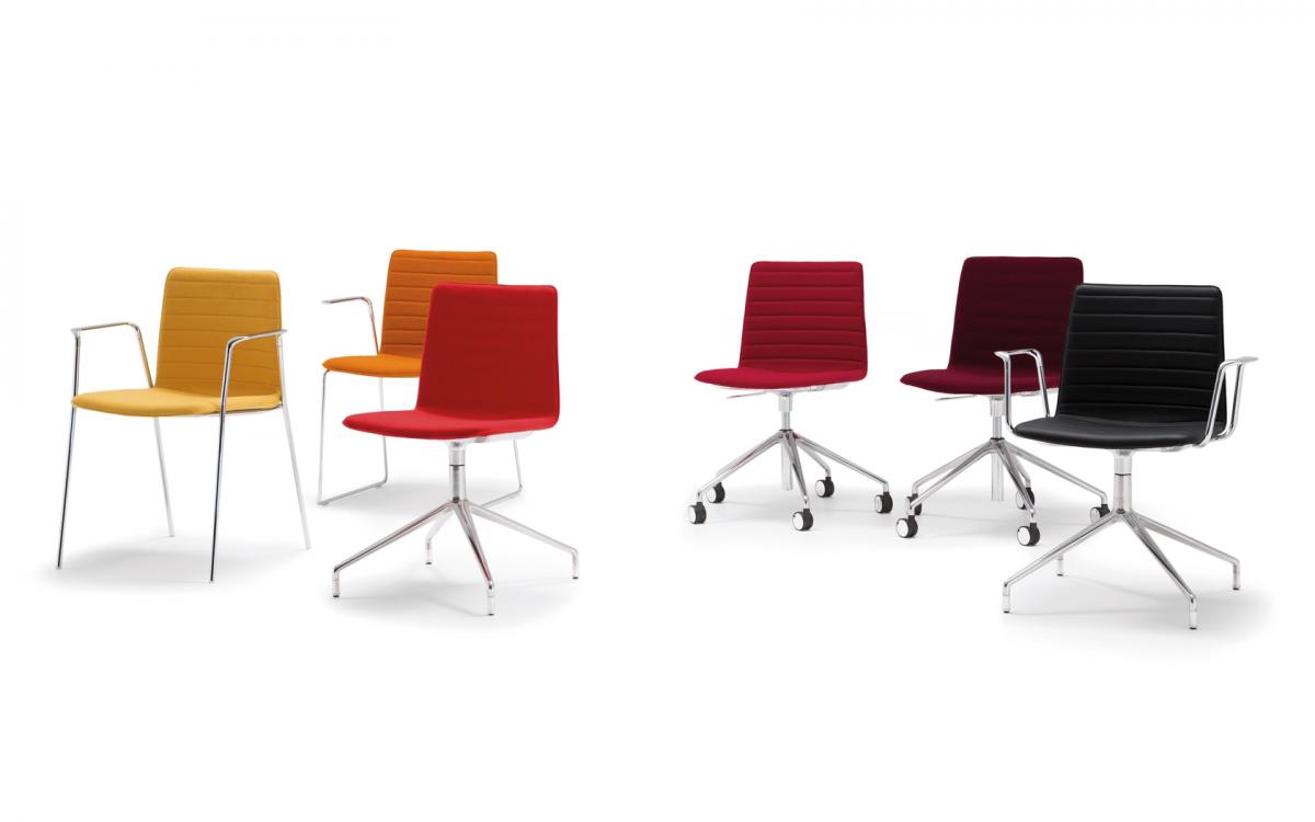 040154 Стул поворотный Andreu World Flex - Вид №4