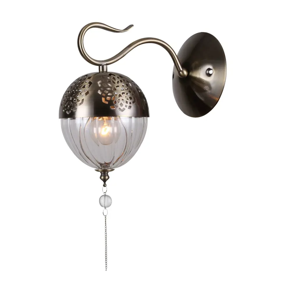 Бра «Faberge» 594/1А 1хЕ14х40 Вт цвет античная бронза Escada STLM-2029856