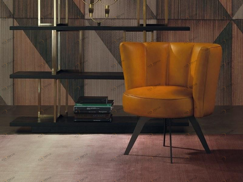 Borzalino Мягкое кожаное кресло Diva sun-id-1513565