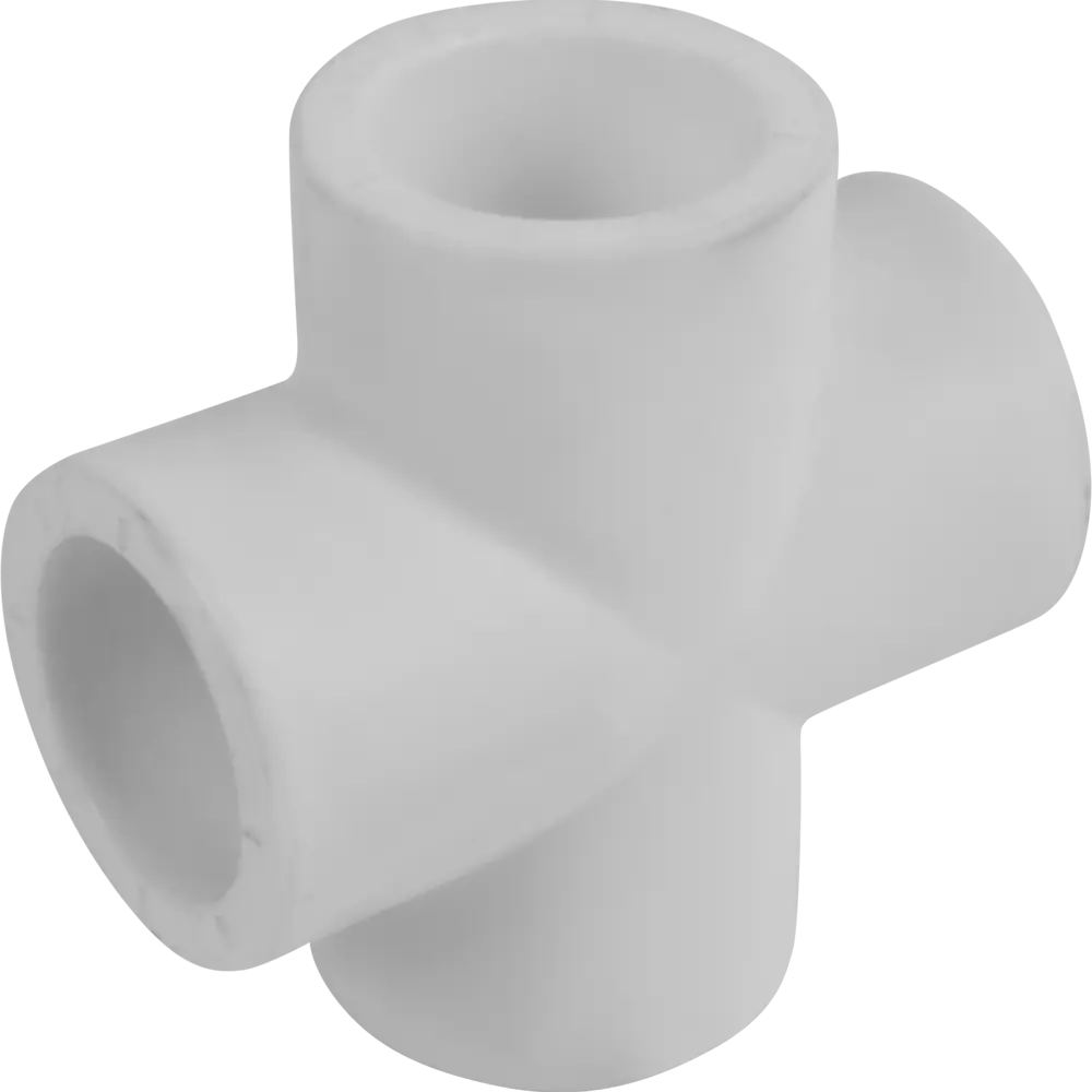 Крестовина ПОЛИТЭК 20 мм для разветвления трубопроводов 13567102 STLM-0003411