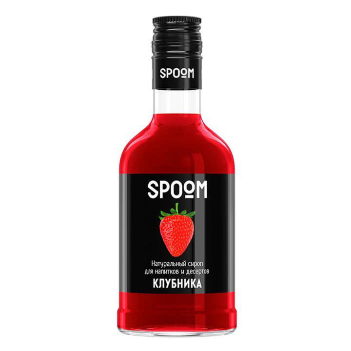 Сироп Spoom Клубника 0,25 л Santreyd 9722