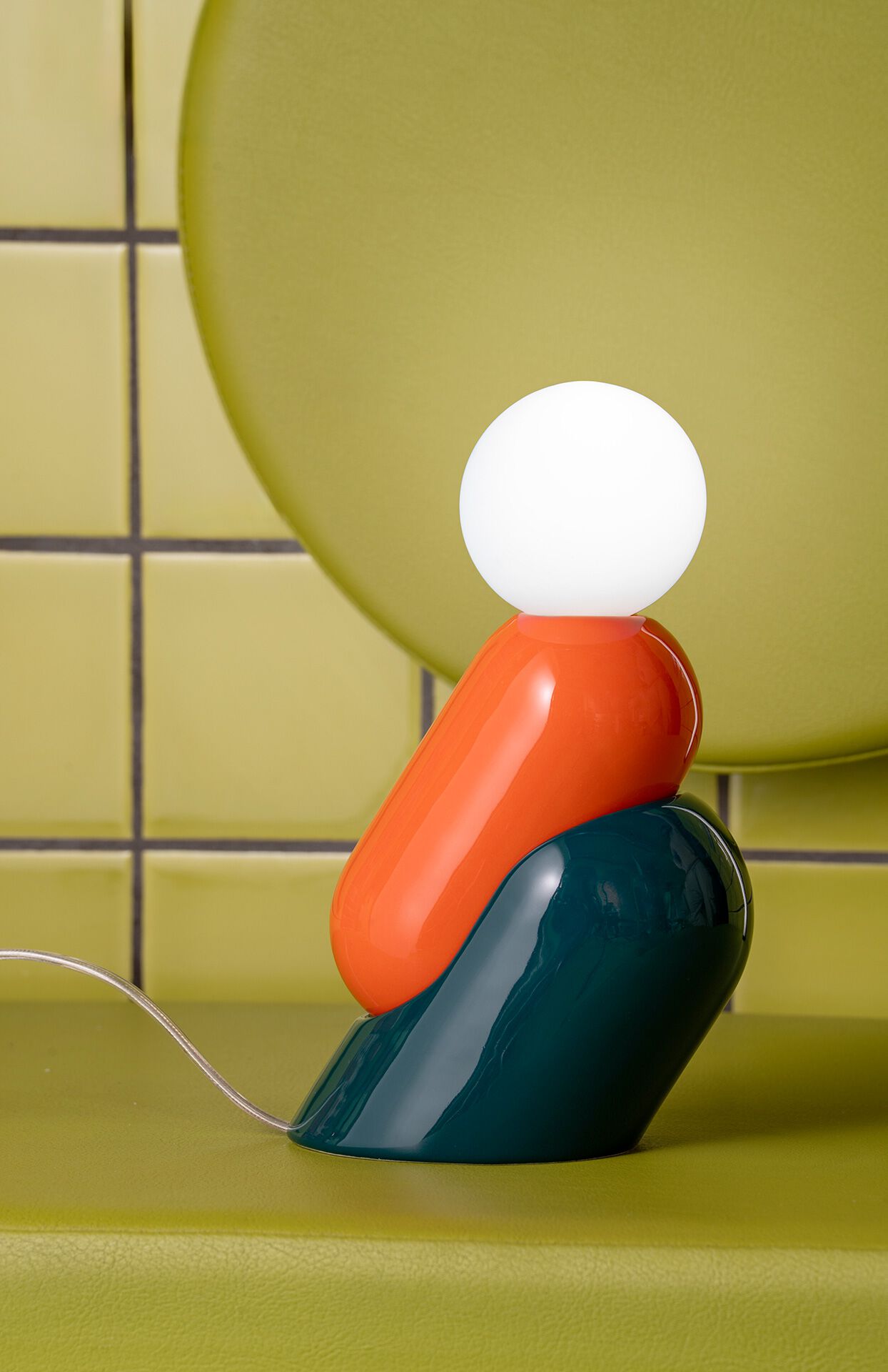 Керамическая настольная лампа FERROLUCE TATA C2820 ARCH-00124482 - Вид №7