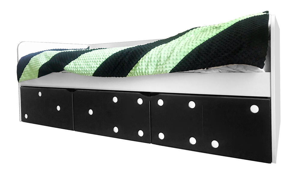 Подростковый диван-кровать с дополнительным спальным местом "Продленка" МАНДАРИН ПРОДЛЕНКА 178745 Белый Santreyd  - Вид №2