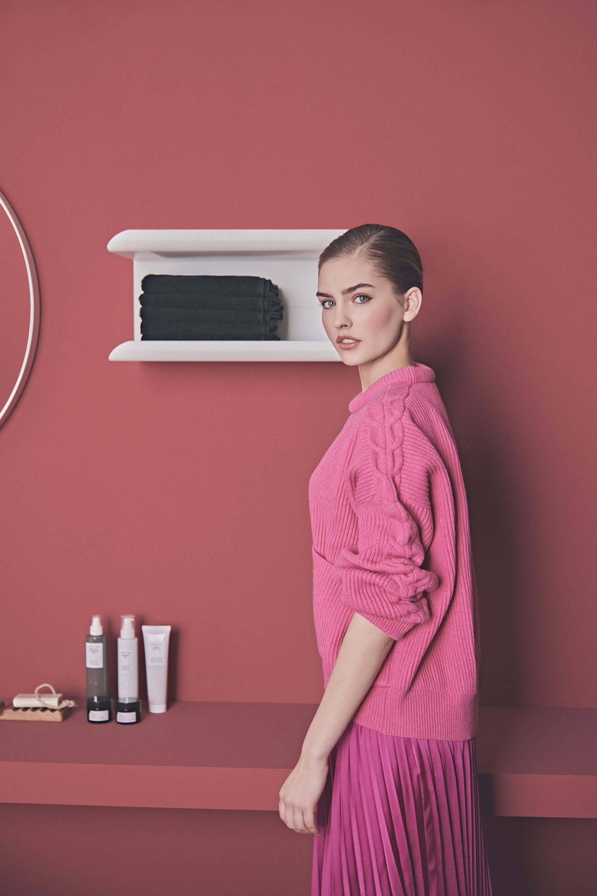 Horizontal recycled aluminium towel warmer Tubes Elements ARCH-00108588 - Вид №6