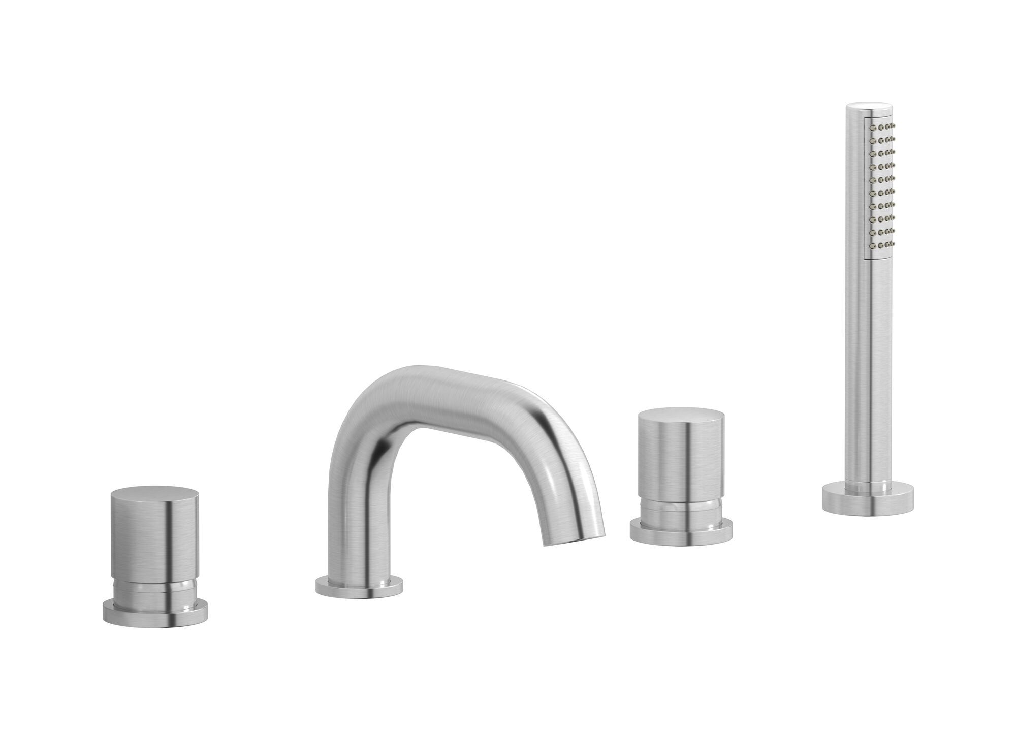 Смеситель для ванны с 4 отверстиями и ручным душем IB Brera ARCH-00040915 - Вид №9