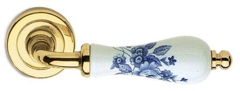 Pasini Ручка из латуни на розетке  1021  - Вид №3