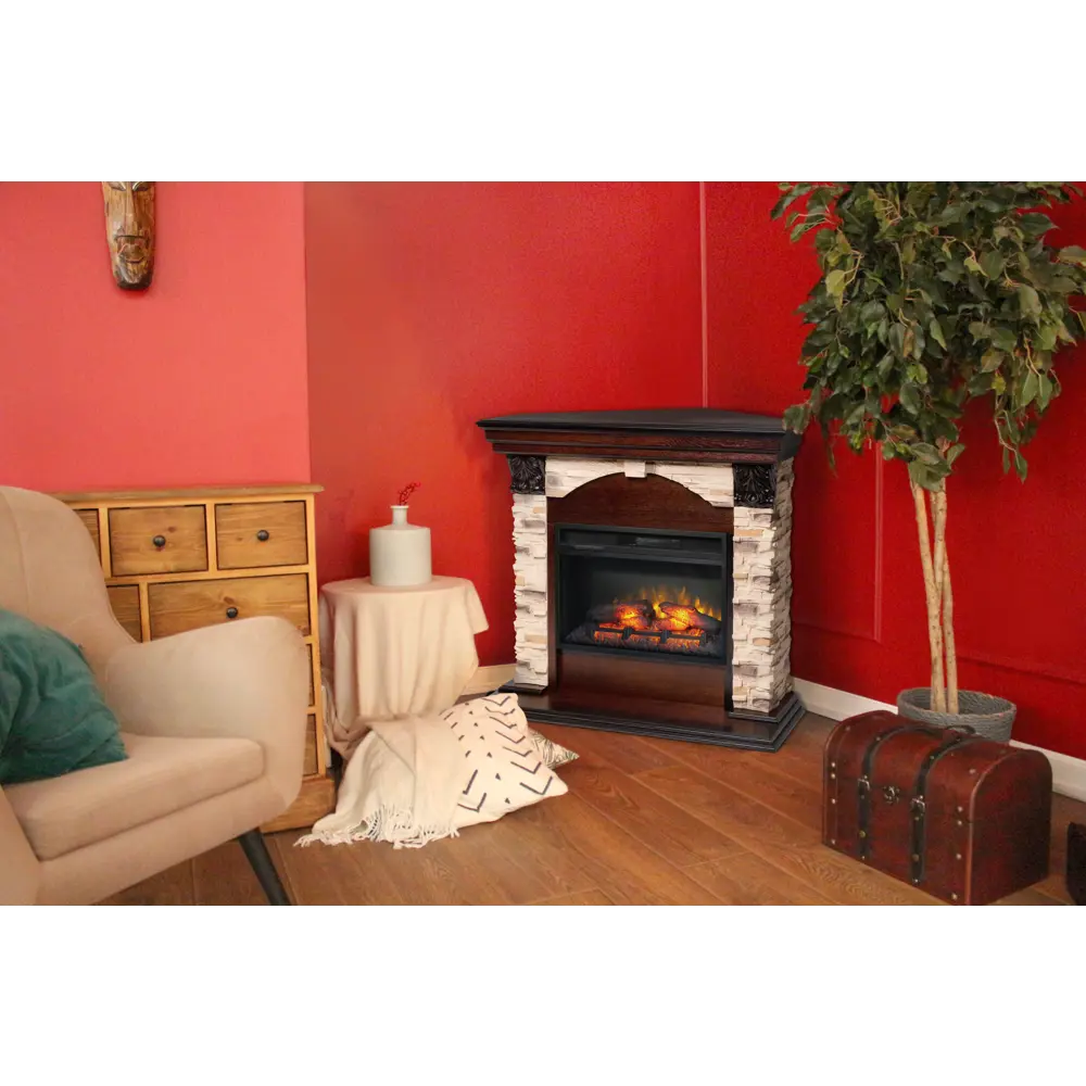 Обрамление Dublin corner rock под очаг Eugene REALFLAME STLM-2089341 - Вид №9