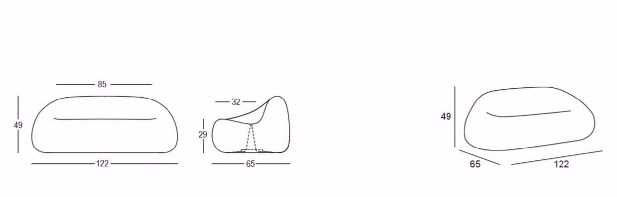 Plust Диван из полиэтилена Gumball junior sun-id-1385337 - Вид №30