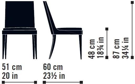 Very Wood Стул из мягкой ткани Onda sun-id-1436697 - Вид №9