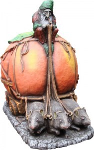 10791 ТЫКВА-КАРЕТА, скульптура из бетона LAB.Space 