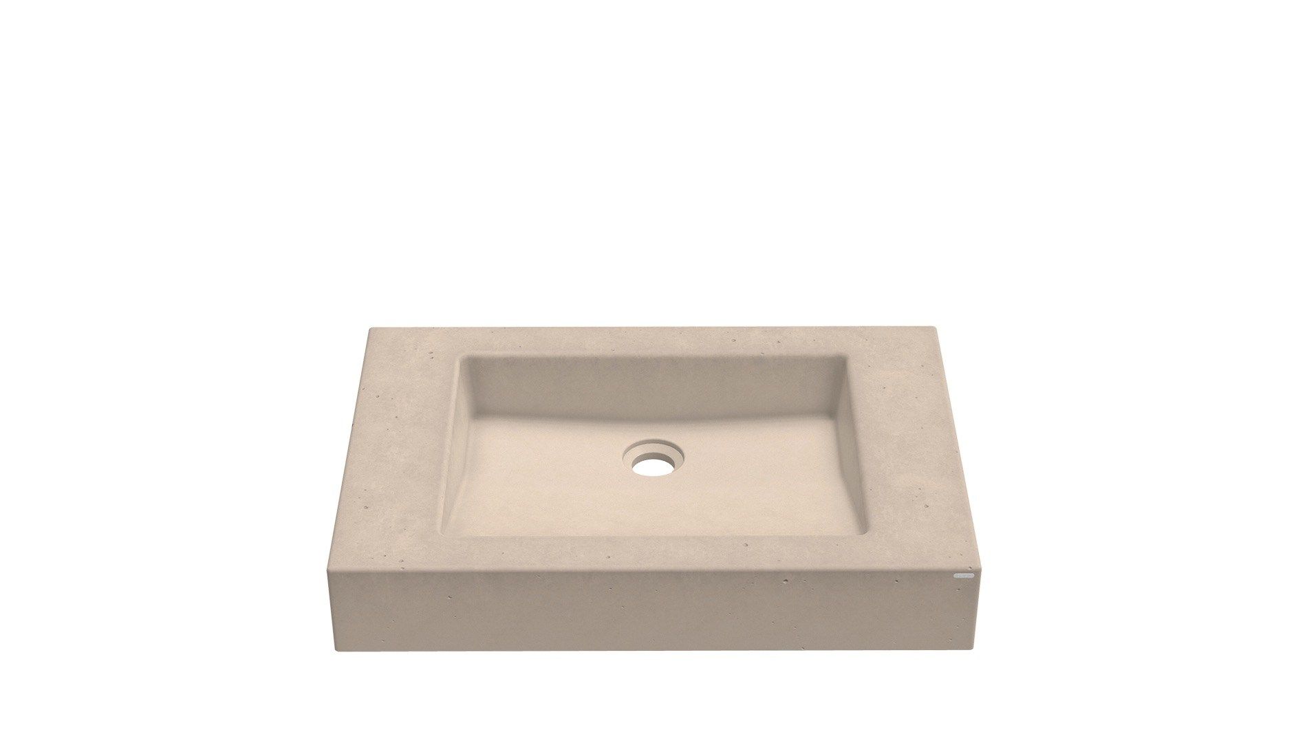 Бетонный одиночный подвесной умывальник Gravelli SLANT 07 SINGLE ARCH-00081644 - Вид №10