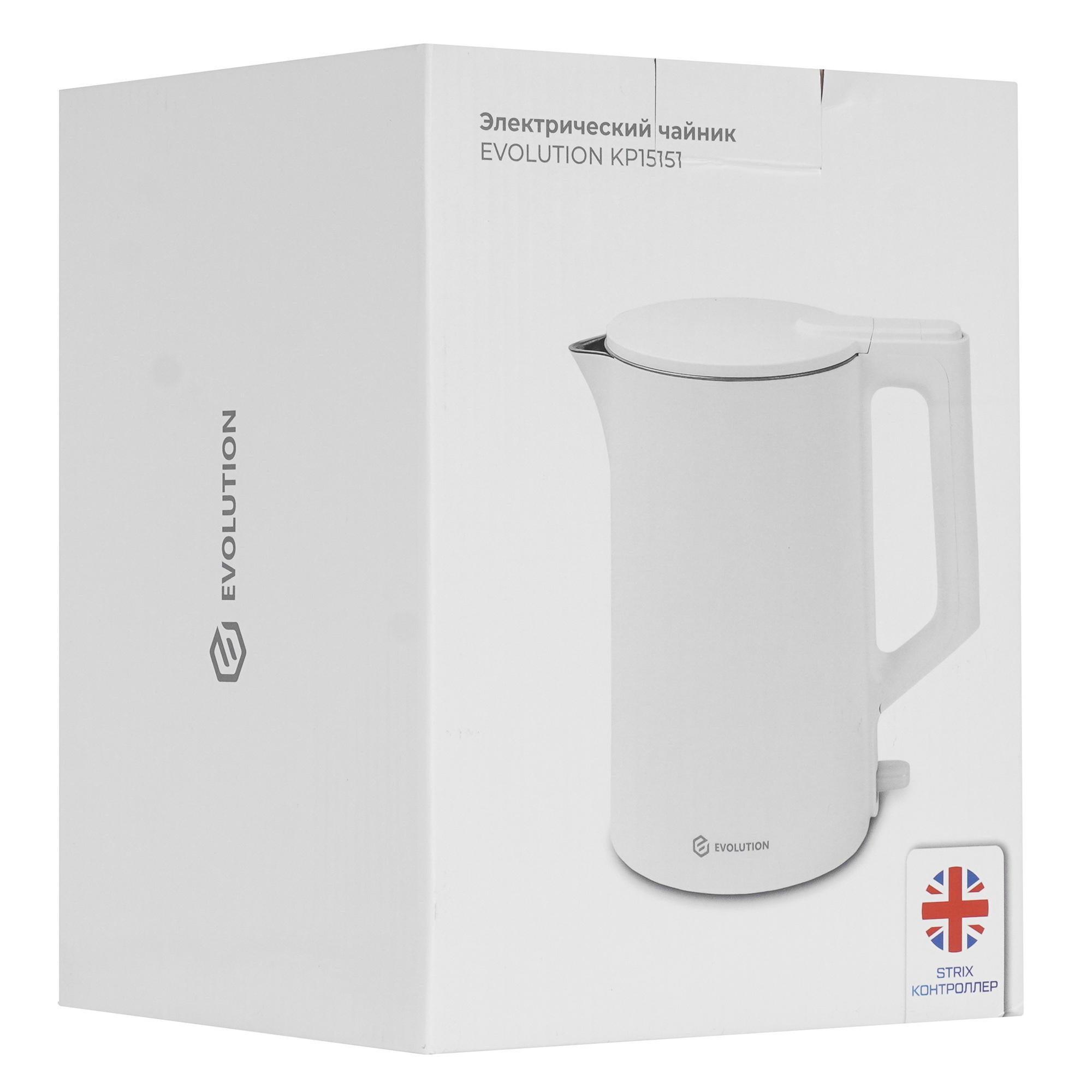 9990014 Электрочайник Evolution KP15151 белый STDN-0139902 - Вид №7