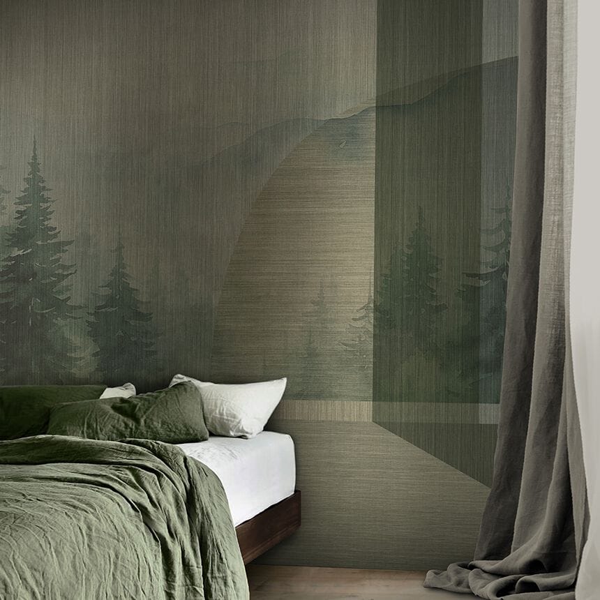 Обои с пейзажами N.O.W. Edizioni TEXTILE / SOMEWHERE ARCH-00056992 - Вид №2