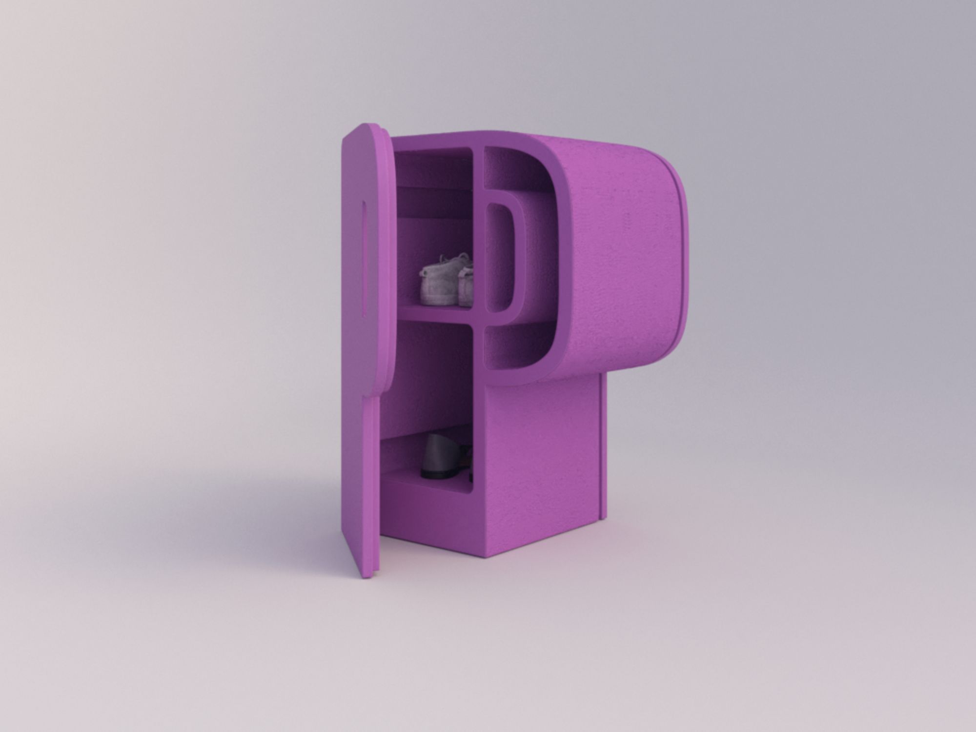 Мебель контейнеры в бетонной конструкции Voltan 555 ARCH-00021949 - Вид №118