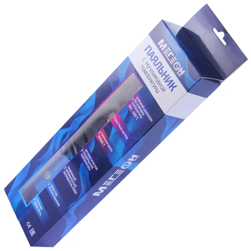 Паяльник электрический Мегеон 00160 с регулятором, 60 Вт STLM-2146224 - Вид №3