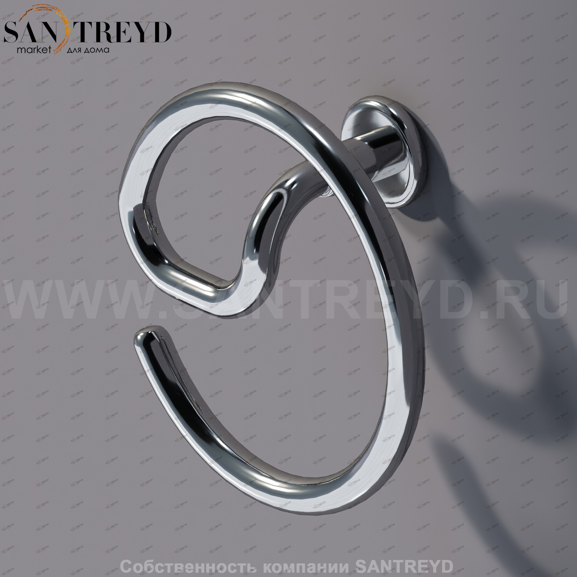 Agape O Крючок для одежды хромированный AFER0866A Аксессуары O