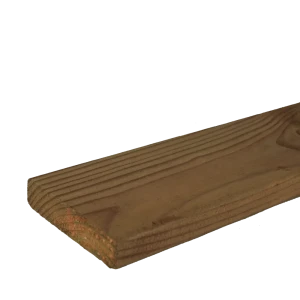 Планкен импрегнированный 20x90x2000 мм хвоя прямой с фаской угла