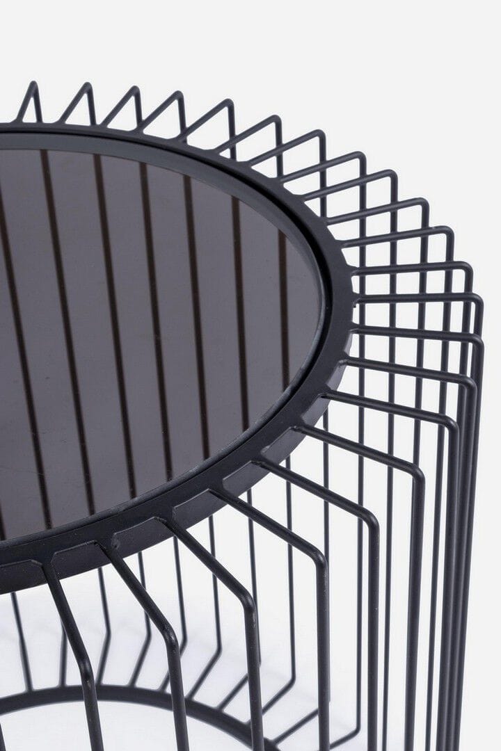 Круглый стальной журнальный столик с порошковым покрытием BIZZOTTO KIERAN ARCH-00145621 - Вид №5