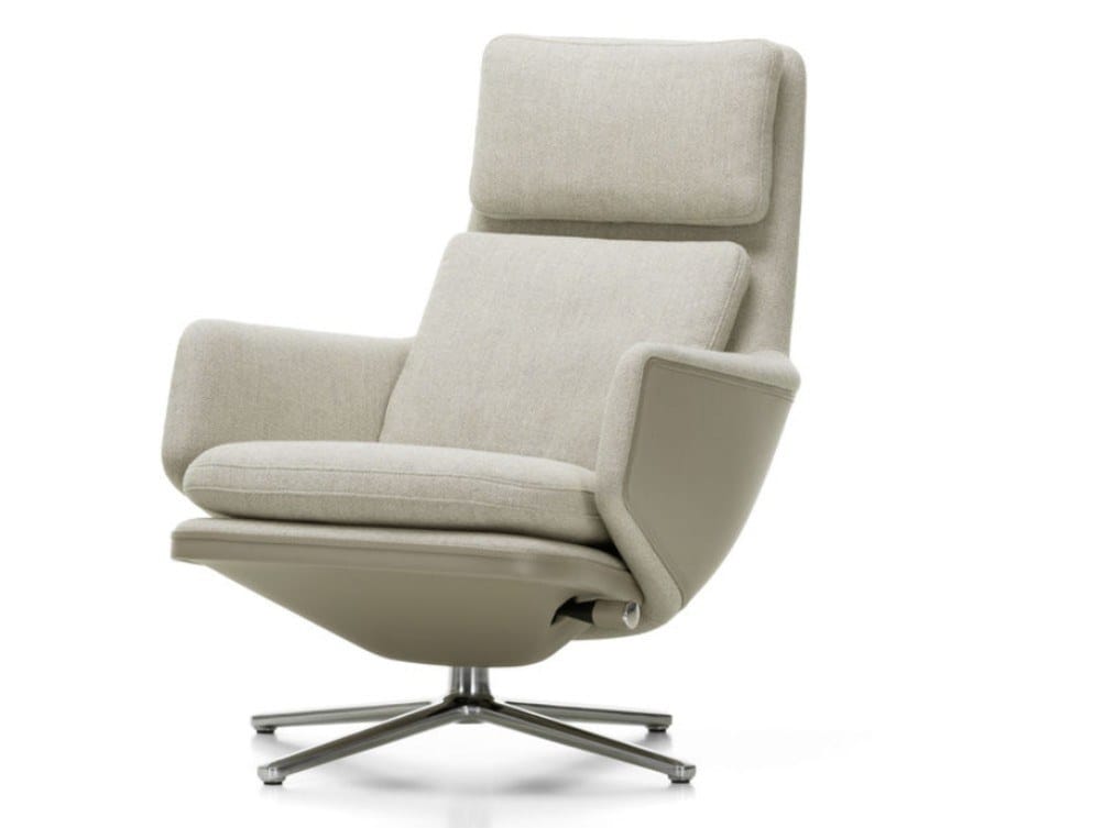 Ткань спиц кресло с подлокотниками VITRA Grand Relax ARCH-00109996