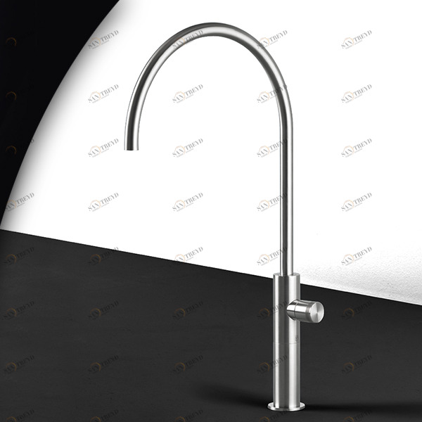 Смеситель для раковины HIRO HIR6S серебристый матовый Radomonte