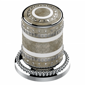 U8C-35 Вентиль 1/2", устанавливаемый на борту Thg-paris Monte Carlo фарфор с белым золотом Хром