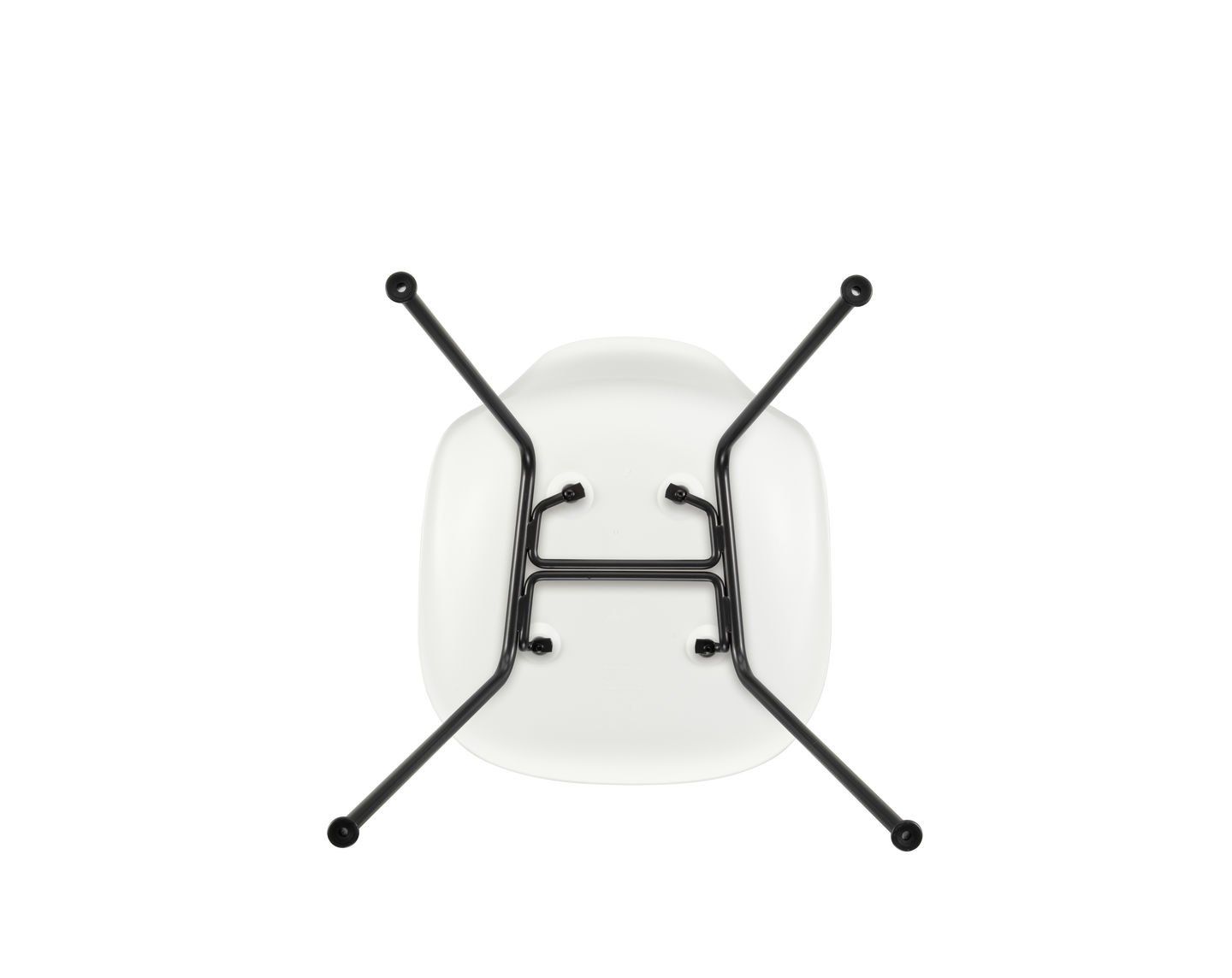 Мягкий стул из ткани VITRA Eames Plastic Chair ARCH-00059600 - Вид №12