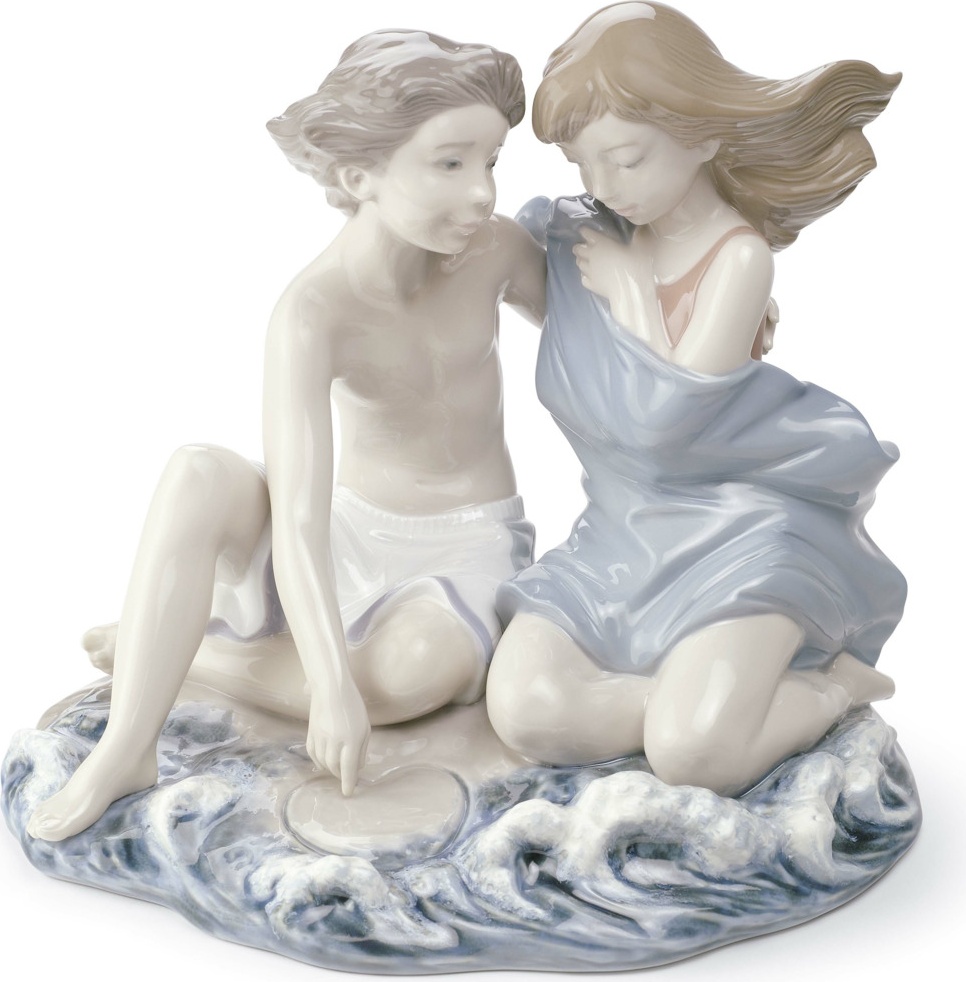 10669166 LLADRO Фигурка Lladro "Летняя любовь" 19х23см Фарфор Lladró 
