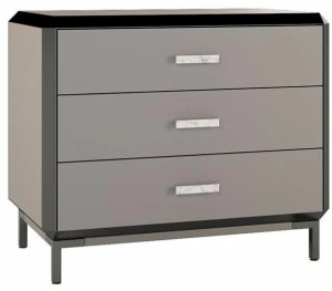 Jetclass Тумбочка прикроватная лакированная прямоугольная с ящиками Kendra Jkd107b