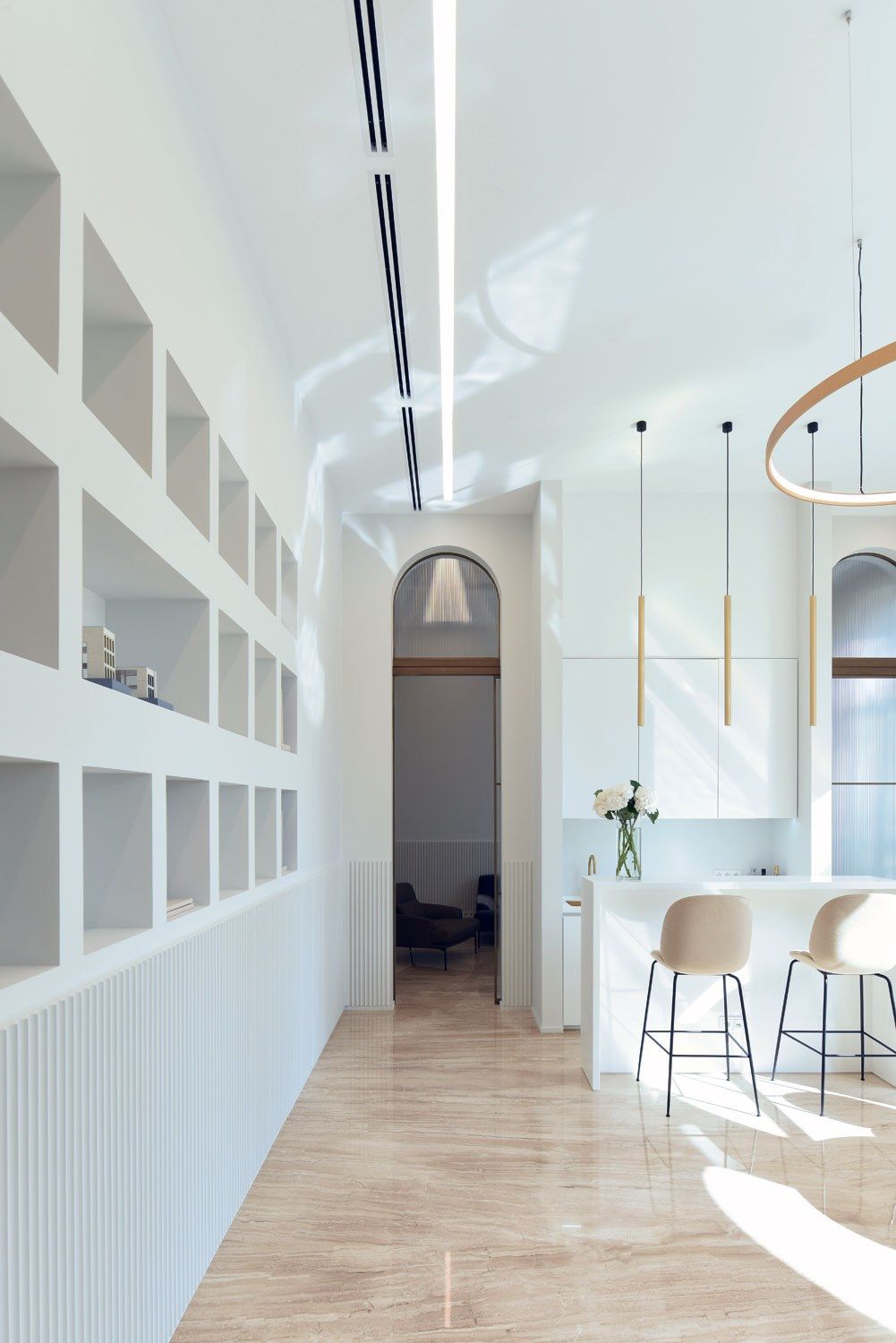 Алюминиевый потолочный линейный профиль освещения Deltalight Streamliner ARCH-00101849 - Вид №5