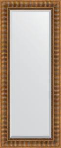 BY 3518 Зеркало с фацетом в багетной раме - бронзовый акведук 93 mm EVOFORM Exclusive