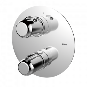35110350 BASIC Хром Встроенный термостатический с запорным Хром GRB MIXERS