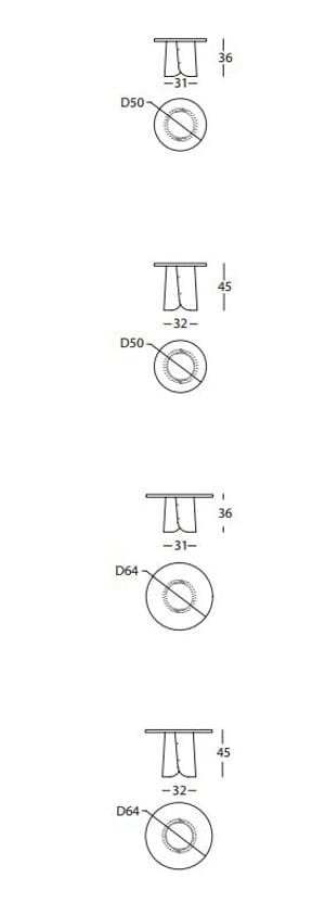 Журнальный столик из каштана SANCAL ARCH-00033699 - Вид №6