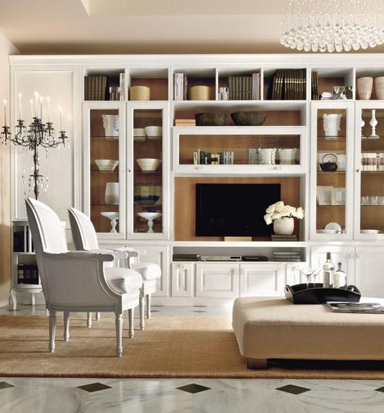 Martini Interiors Стенка из лакированного дерева с индивидуальной подставкой под телевизор Convivio sun-id-1375893 - Вид №4