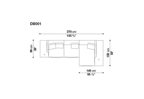 Кожаный диван B&B Italia док ARCH-00106863 - Вид №16