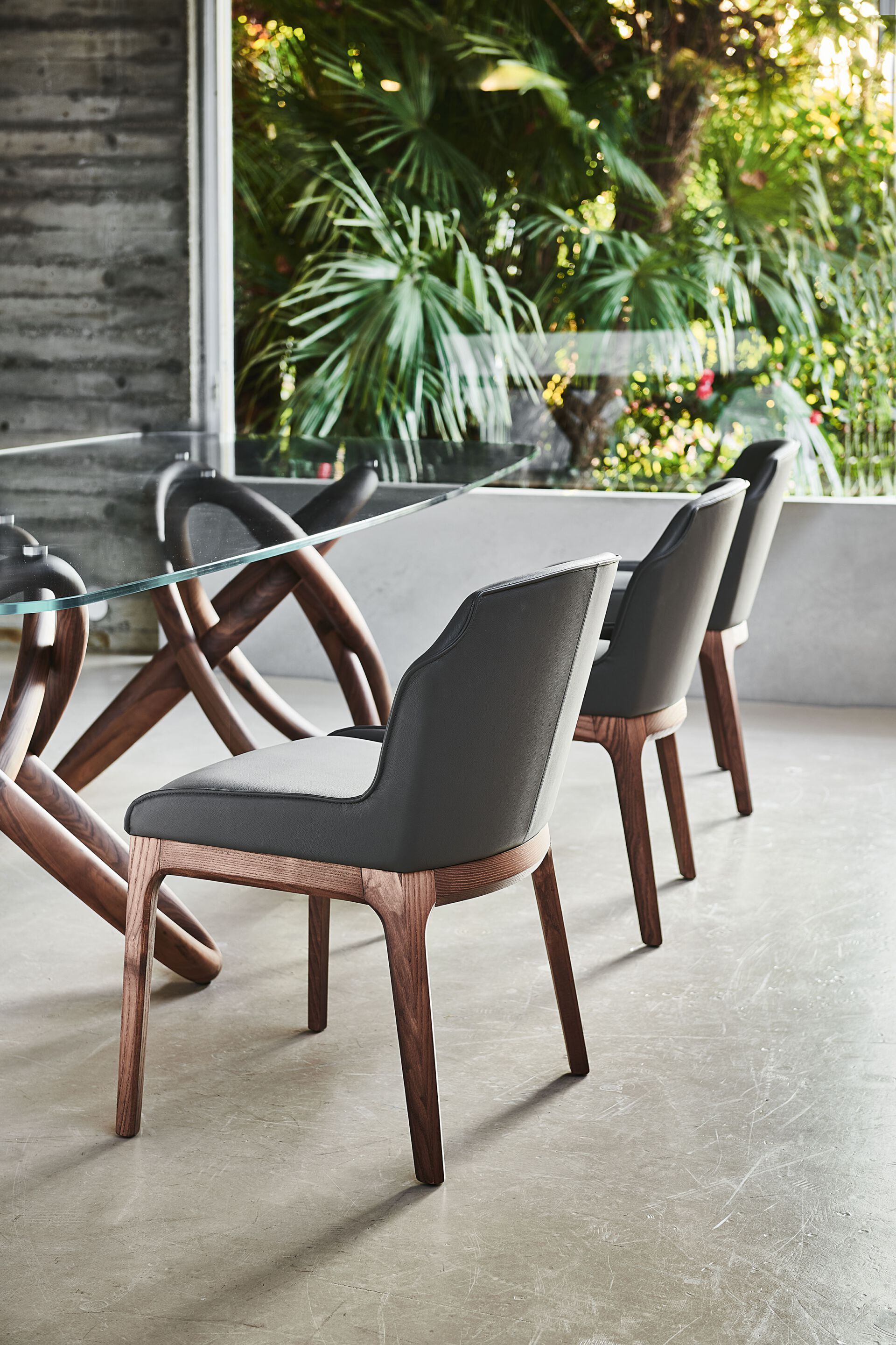 Кожаный мягкий стул Cattelan italia MUSA ARCH-00134699 - Вид №5