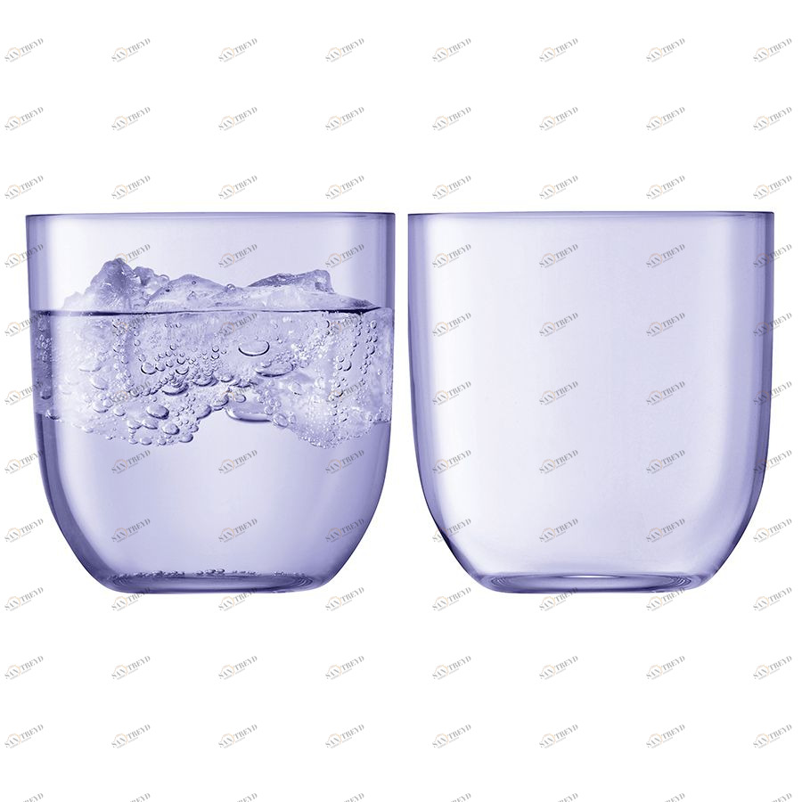 Набор из 2 стаканов Hint 400 мл фиолетовый LSA International G143214325