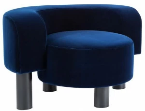 pulpo Бархатное кресло с подлокотниками Kaboom + oooh + pow + wham