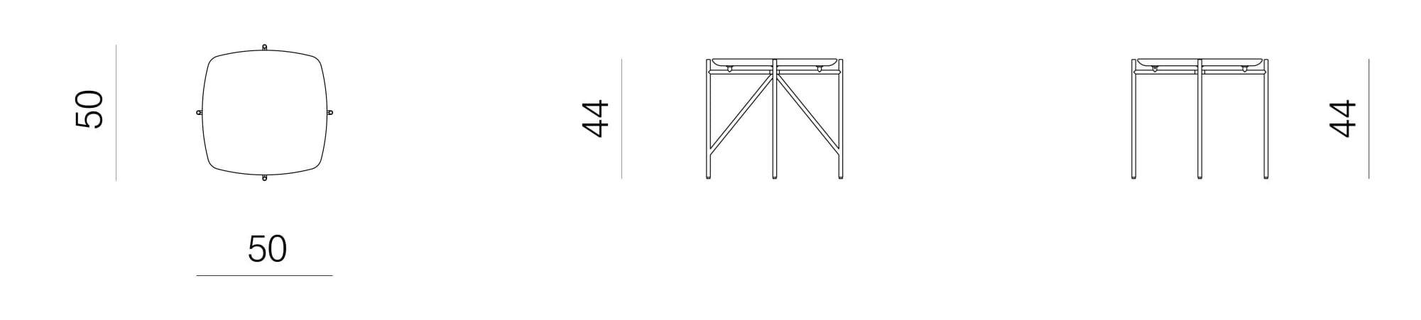 Низкий деревянный журнальный столик для гостиной prostoria Tinker ARCH-00077284 - Вид №2