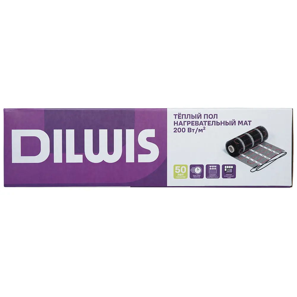 DILWIS Нагревательный мат для системы теплого пола 1.5 м² 300 Вт 89398473 STLM-1344920 - Вид №2