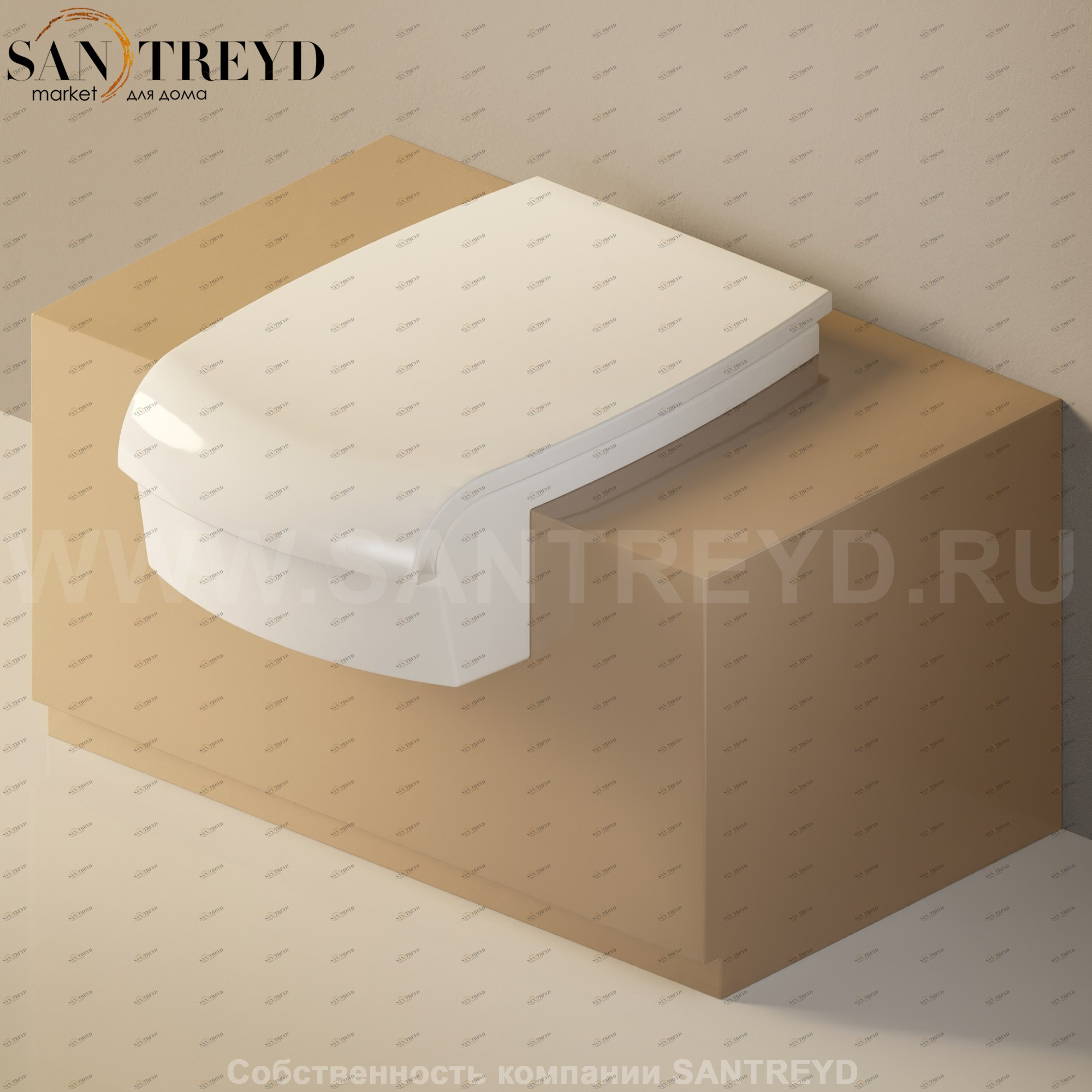 Flaminia UNA Консоль для унитаза или биде от 75 до 135 см коричневая UNA75WB.7503 Ceramica Flaminia UNA75WB7503