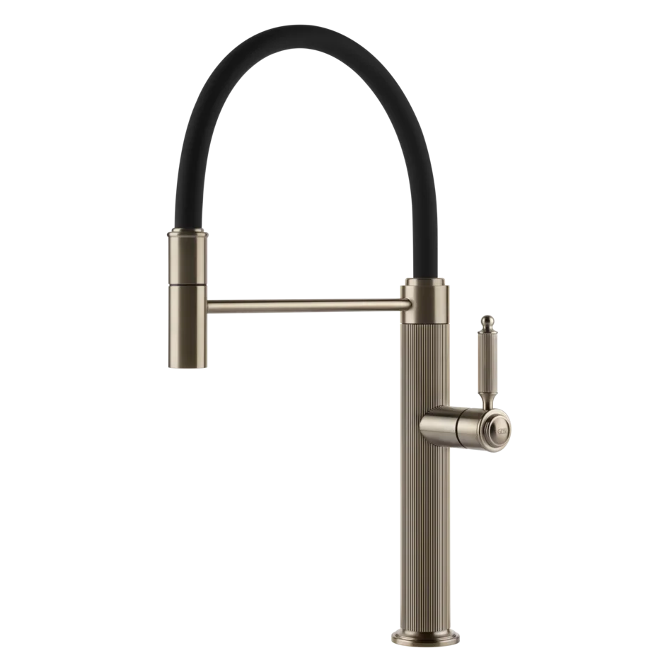 Смеситель для раковины 60634 149 Gessi Venti20 МАТОВЫЙ НИКЕЛЬ FINOX 60634149