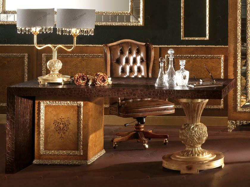 A.R. Arredamenti Прямоугольный стол с ящиками Royal 718